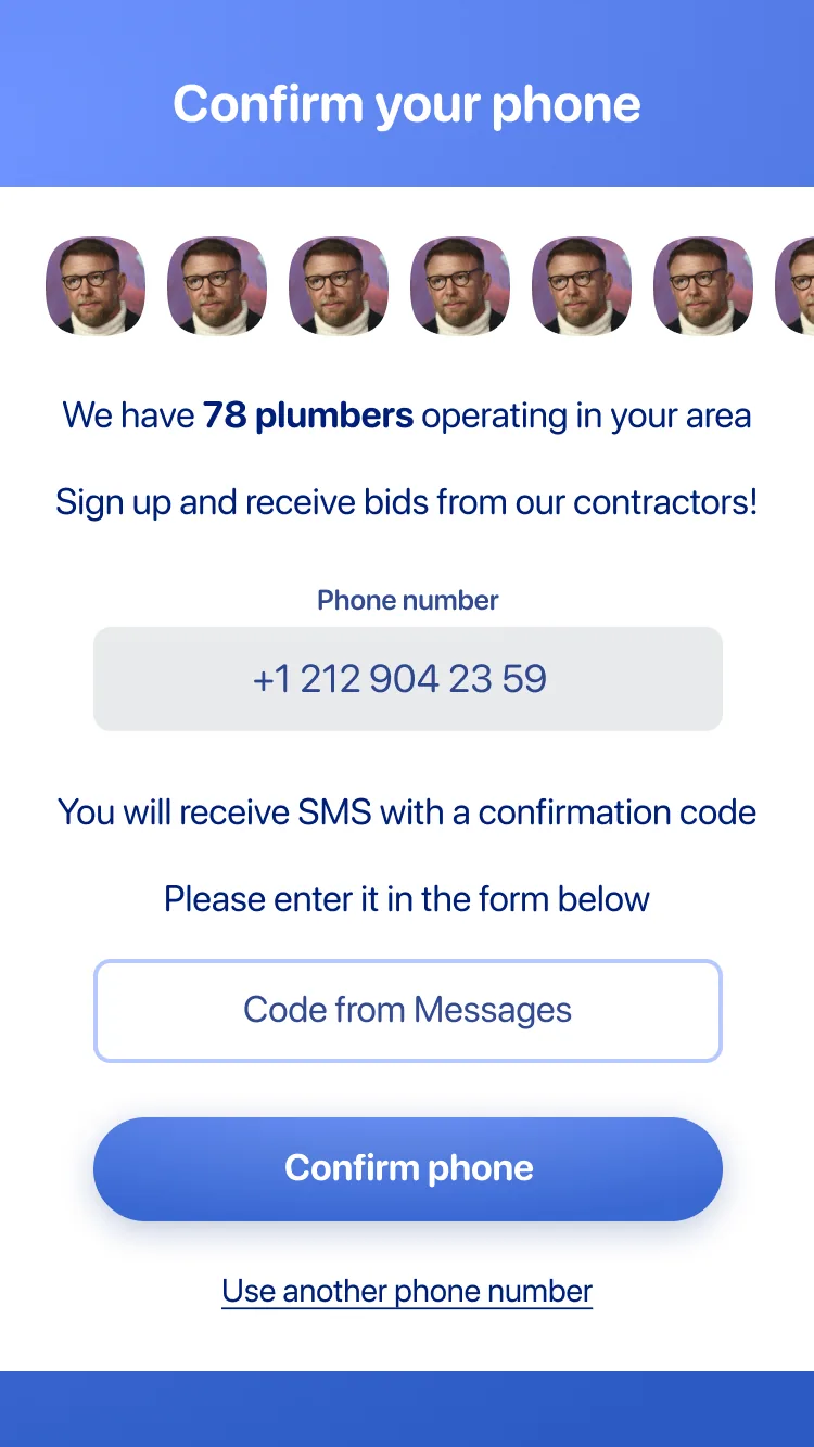 Verification code entry